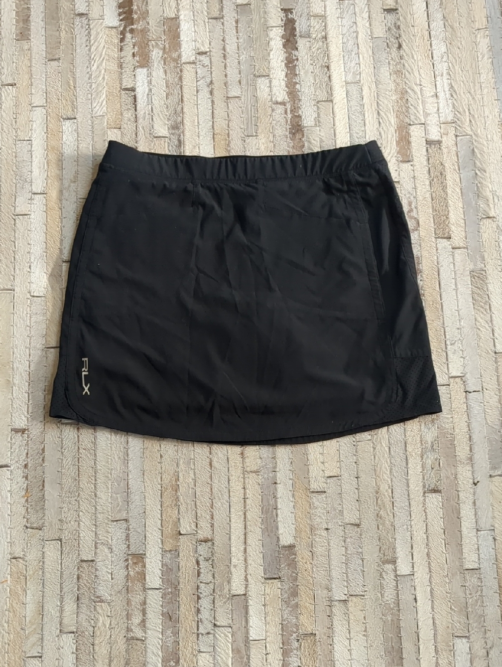 RLX Ralph Lauren Women's Size S Athletic Black Skort Tennis Golf Pickleball
